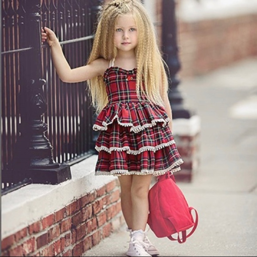 💝🎁 Princess sweet toddler girl party dress 👗
